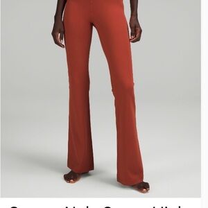Women's Rust Flared Pants